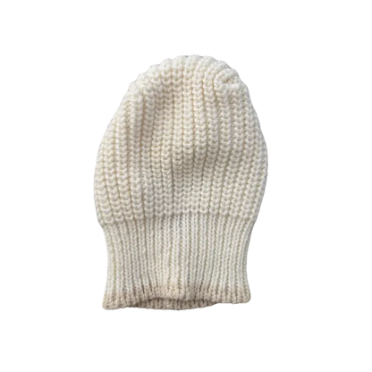 Diesel Cream Hooded Beanie