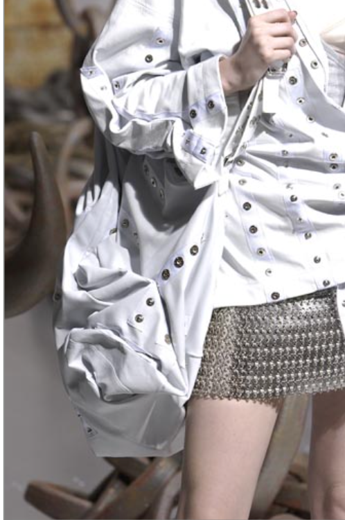 Dolce & Gabbana White Slouchy Leather Snap Bag