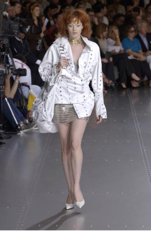 Dolce & Gabbana White Slouchy Leather Snap Bag