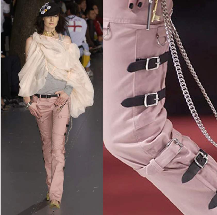 Dolce & Gabbana Bondage Buckle Pants