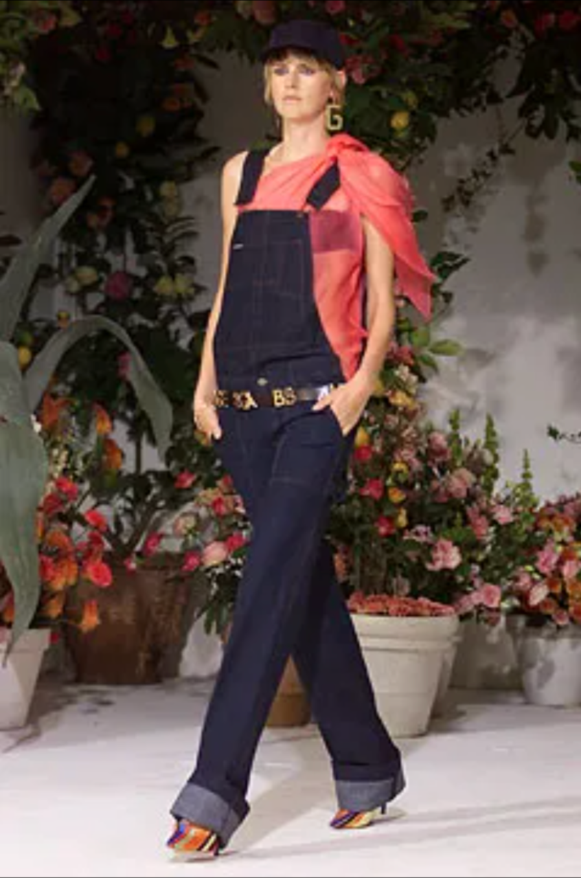 Dolce & Gabbana Denim Overalls