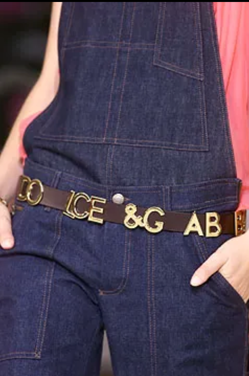 Dolce & Gabbana Denim Overalls