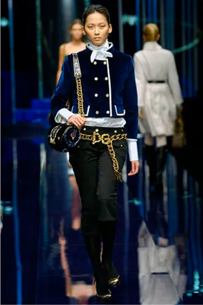 Dolce & Gabbana Black Capri Pants