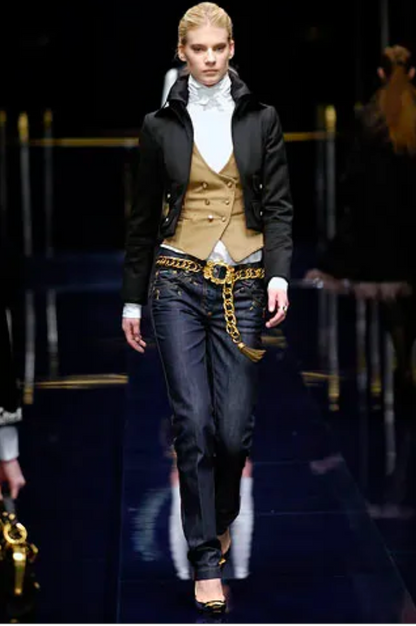 Dolce & Gabbana Button Jeans