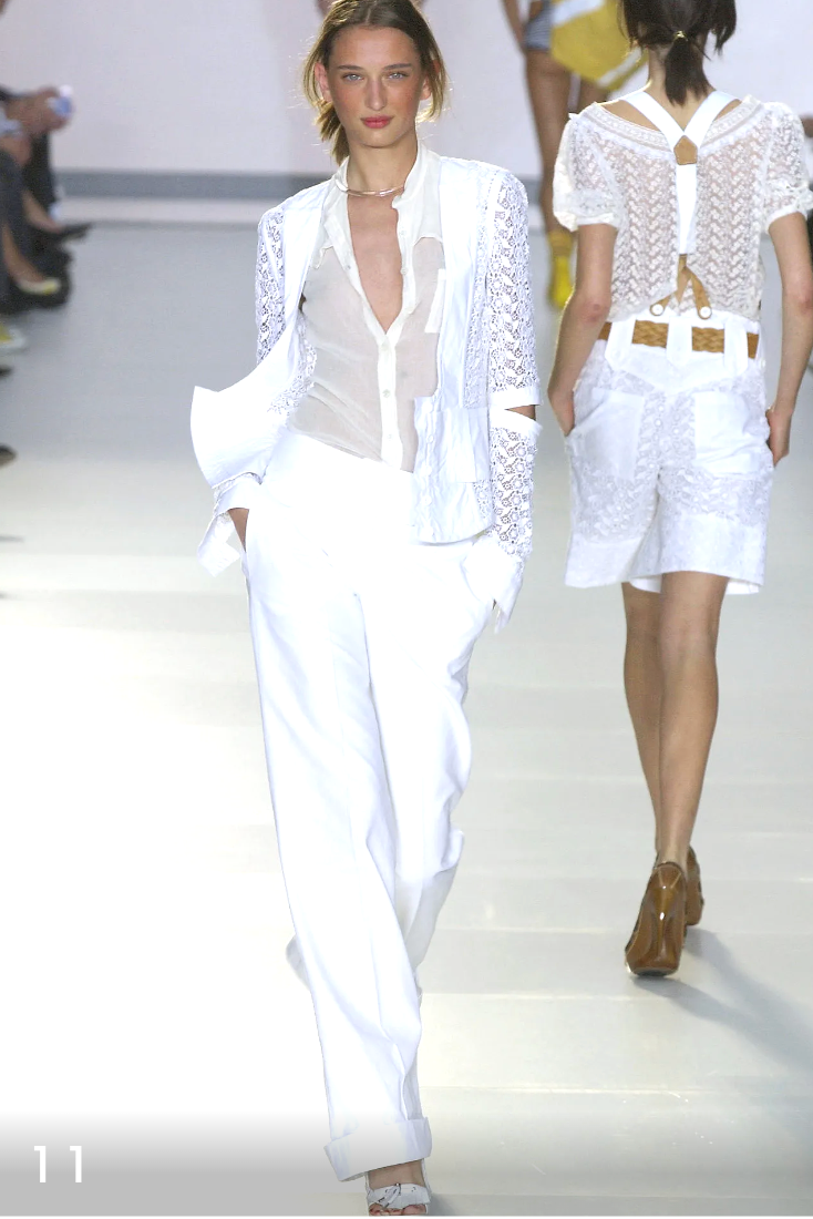 Chloé White Lace Cutout Jacket