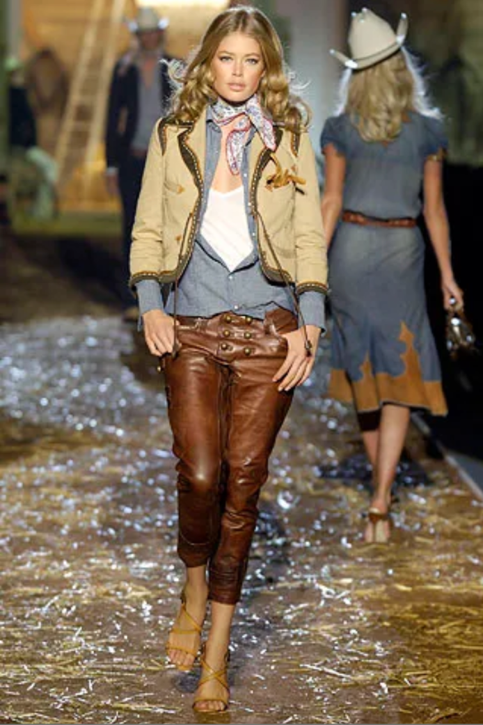 Dsquared² Western Capri Pants