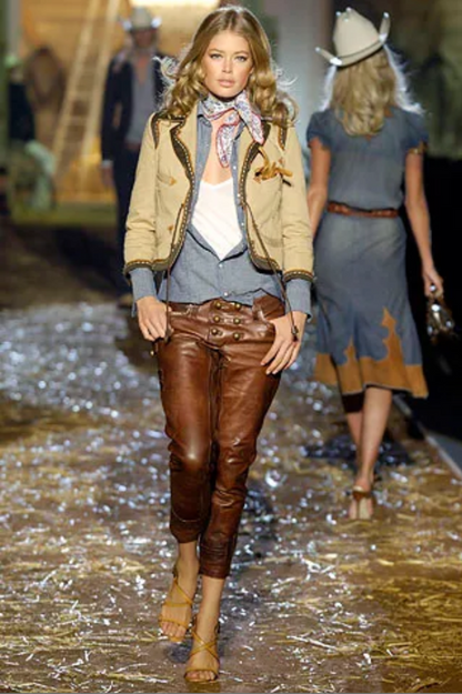 Dsquared² Western Capri Pants