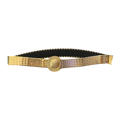 Vintage Unbranded Gold Belt