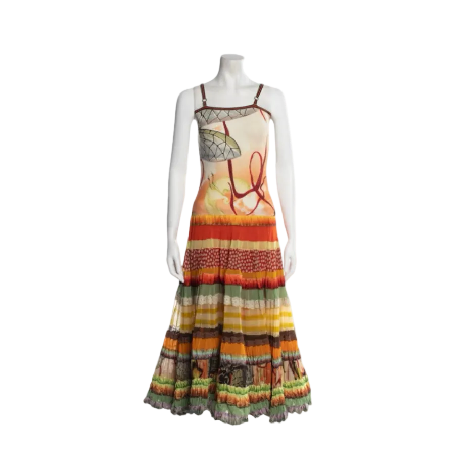 Jean Paul Gaultier Maille Femme Tiered Dress
