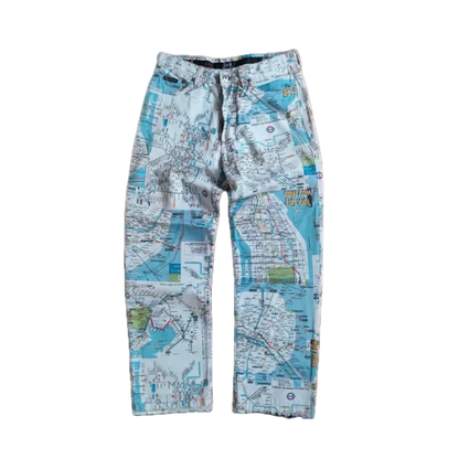 Dolce & Gabbana NYC ‘Underground’ Printed Jeans