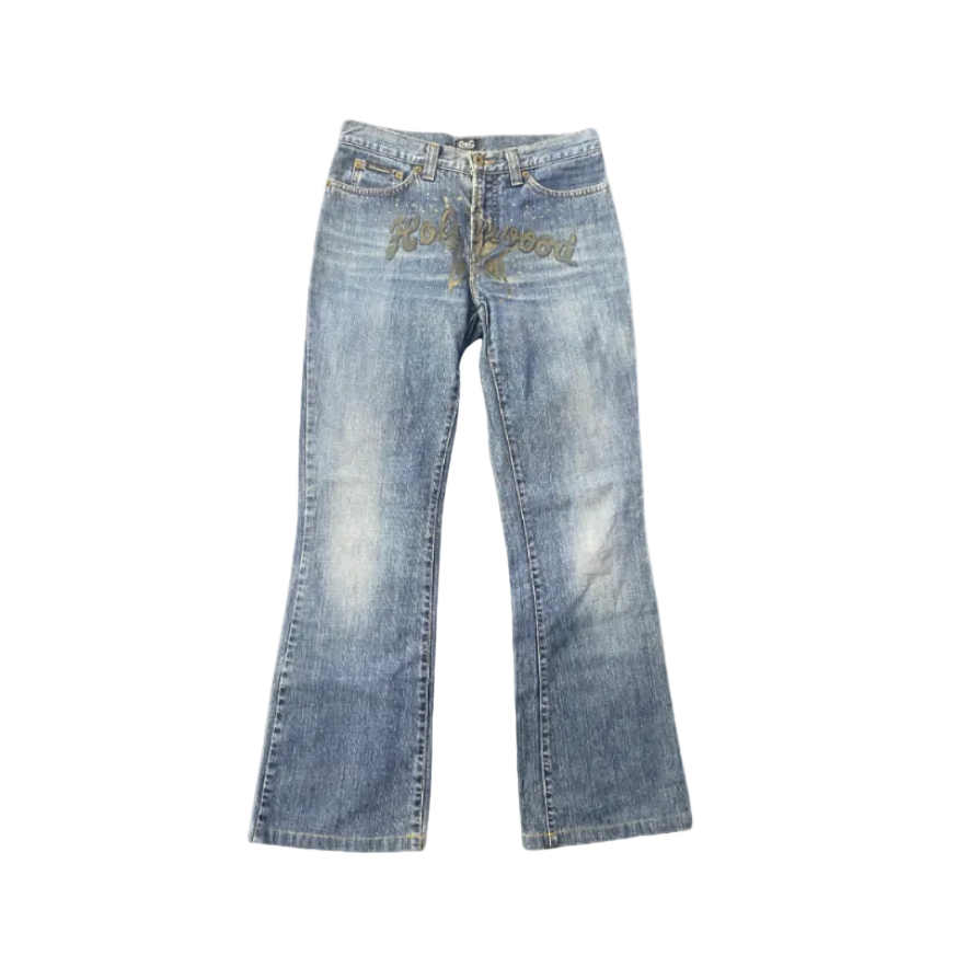 Dolce & Gabbana “Hollywood” Medium Wash Denim Jeans