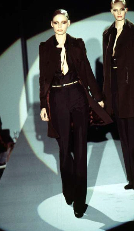 Gucci Brown Wool Trousers