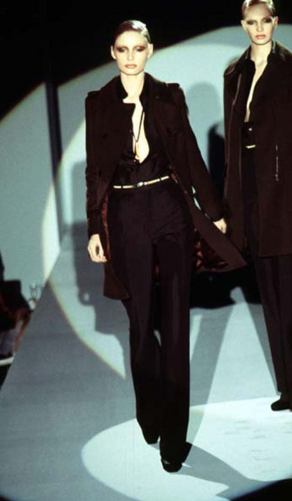 Gucci Brown Wool Trousers