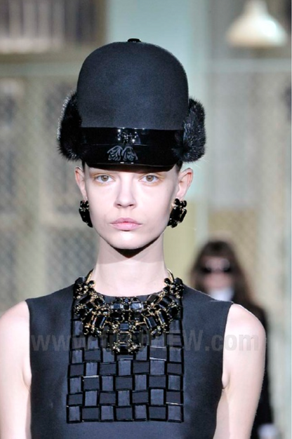 Dsquared² Leather Lined Mini Skirt
