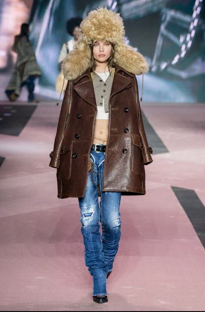 Dsquared² Fur Flight Hat