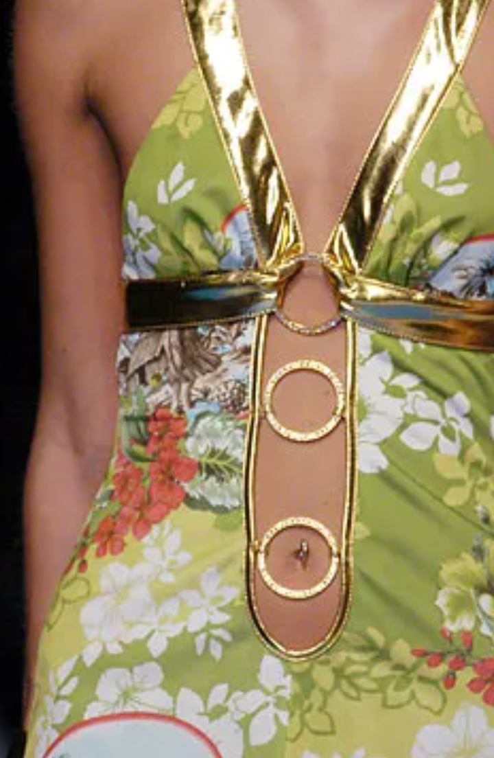 Dolce & Gabbana Brown One Piece Swimsuit