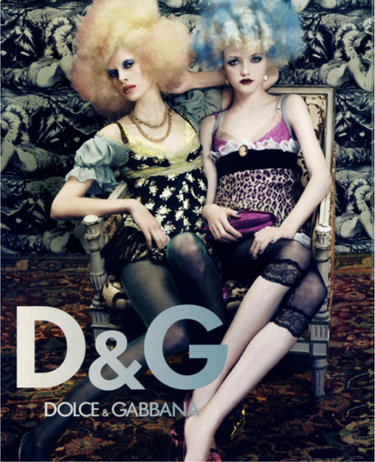 Dolce & Gabbana Mini Lace Detailed Dress