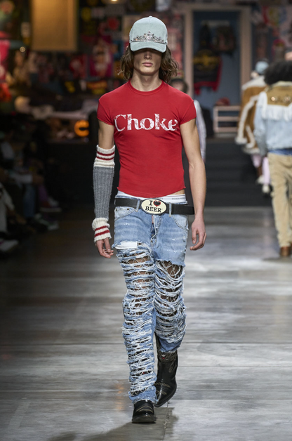 Dsquared² “I Heart Beer” Bottle Opener Belt