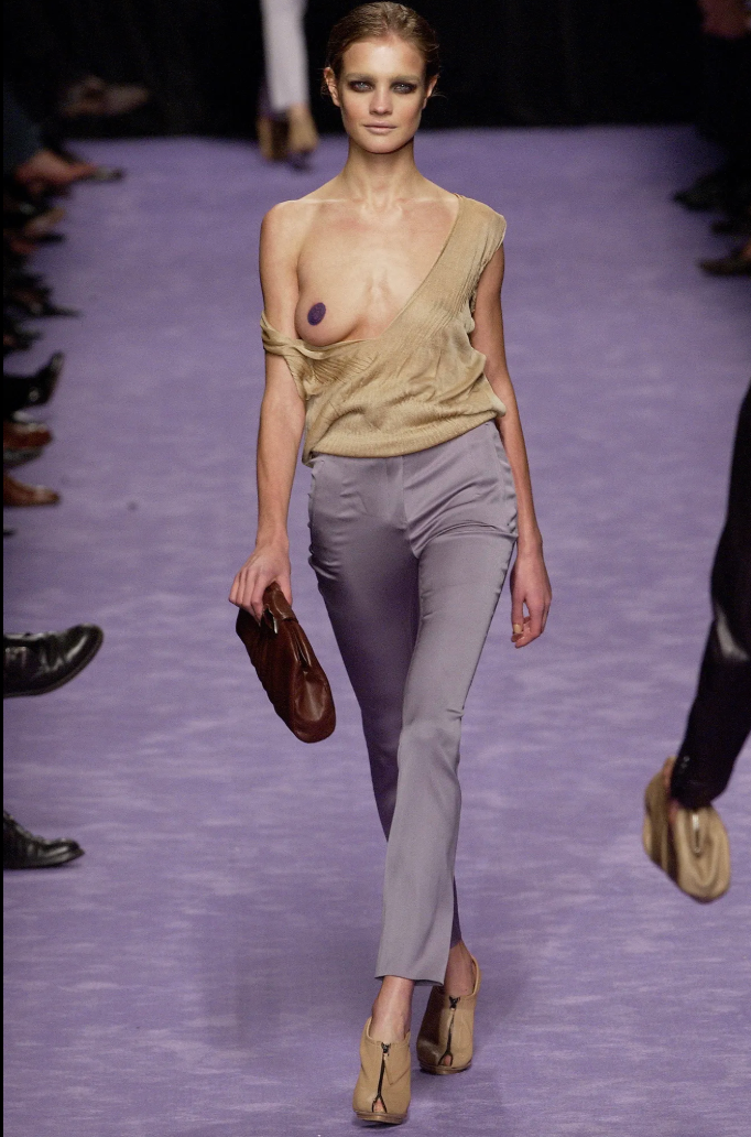 Yves Saint Laurent Satin Pants