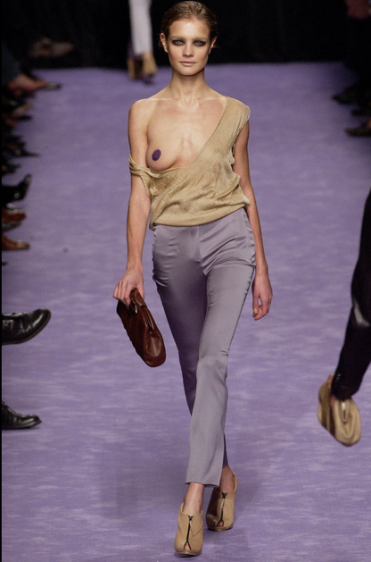 Yves Saint Laurent Satin Pants