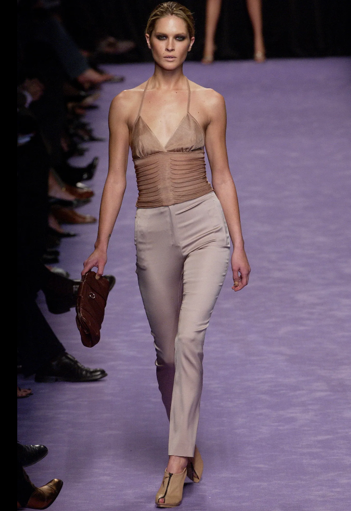 Yves Saint Laurent Satin Pants