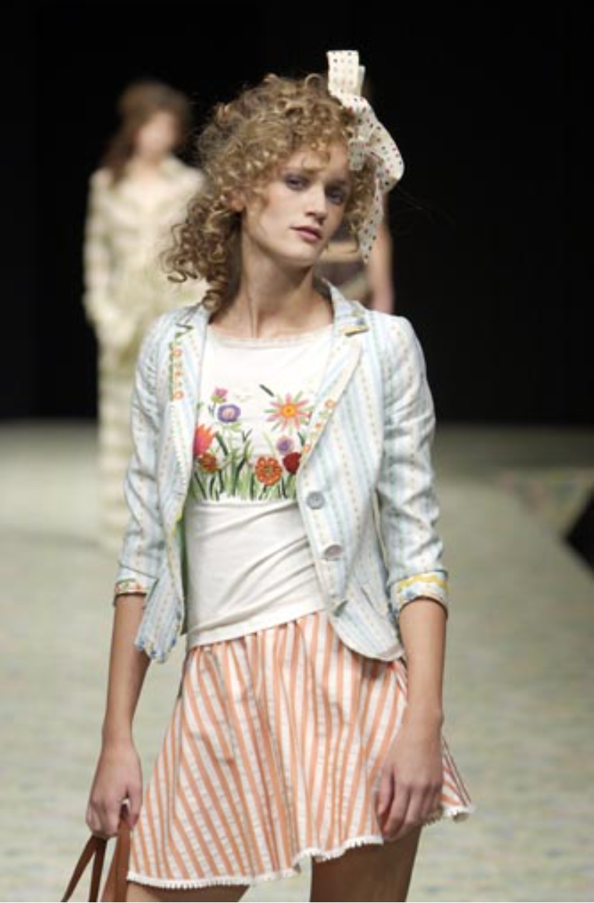 Moschino Cheap & Chic Floral Lined Blazer