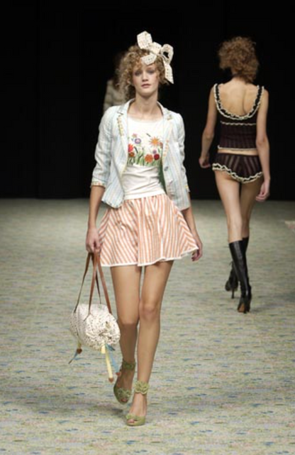Moschino Cheap & Chic Floral Lined Blazer