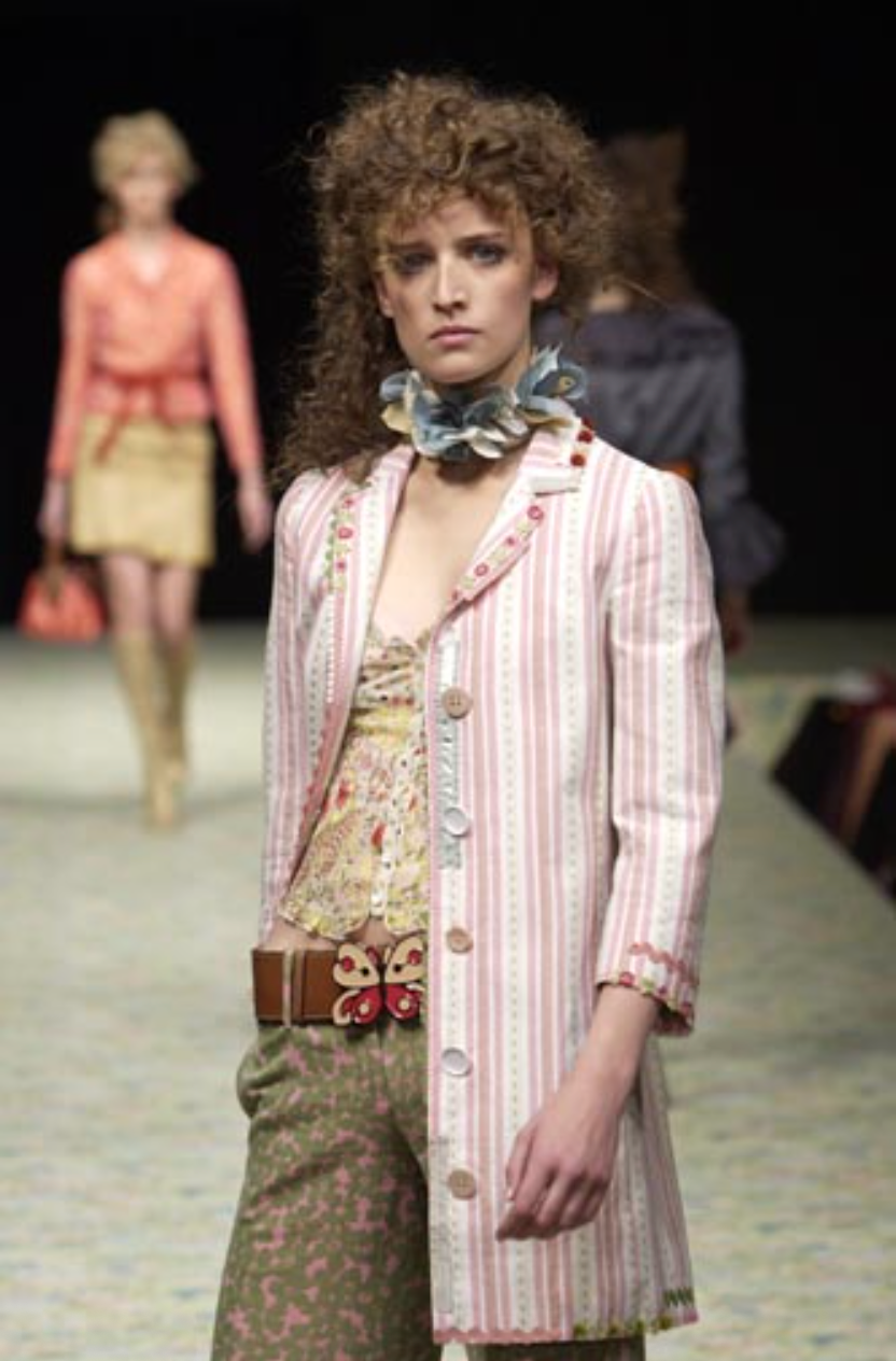 Moschino Cheap & Chic Floral Lined Blazer