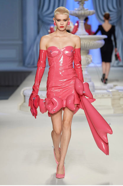 Moschino Pink Inflatable Heels