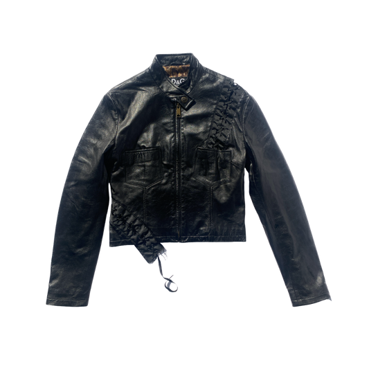 Dolce & Gabbana Virginia Panthers Leather Jacket