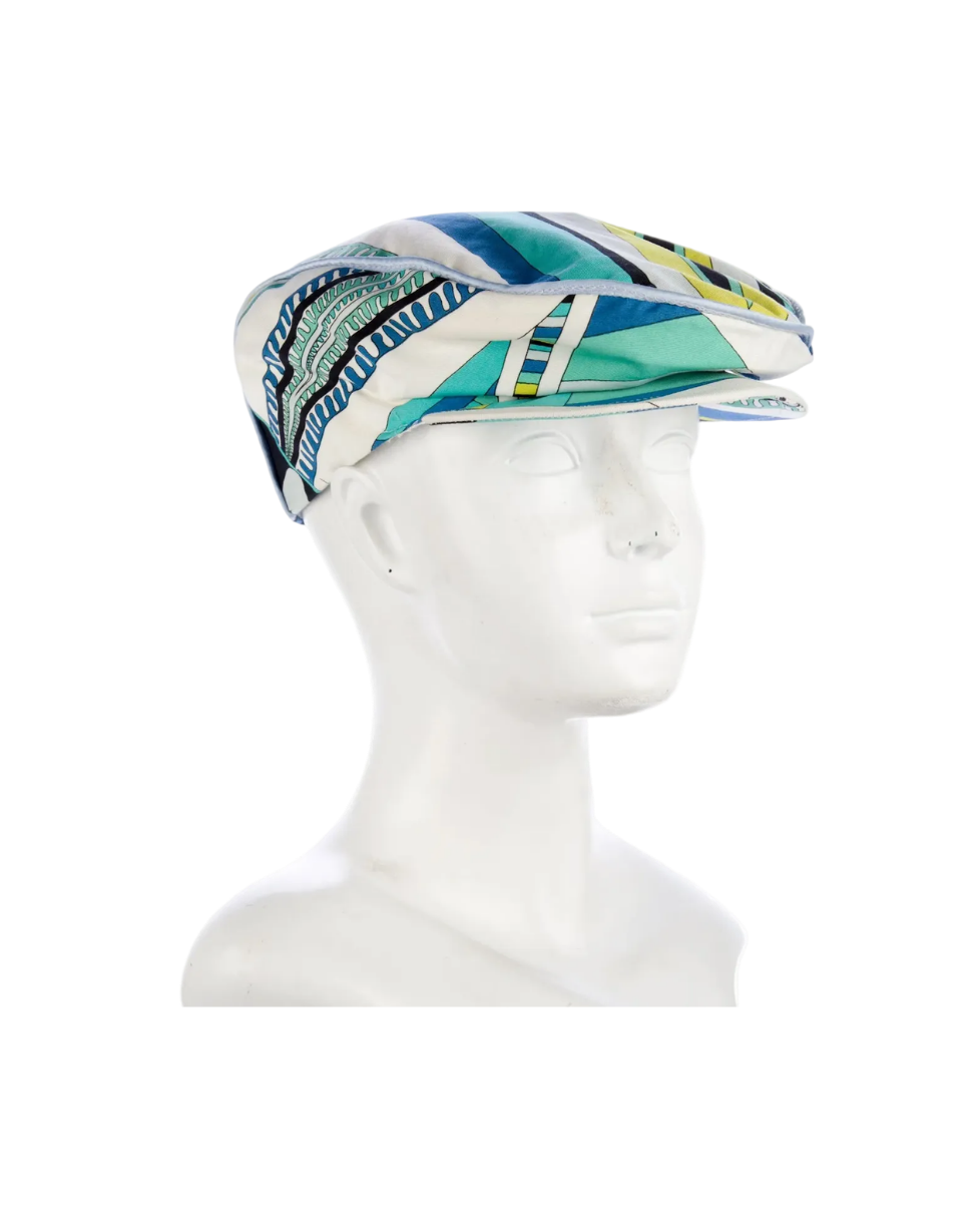 Emilio Pucci Newsboy Flat Cap