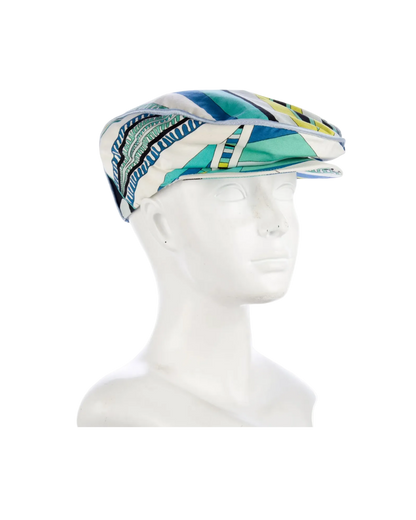 Emilio Pucci Newsboy Flat Cap