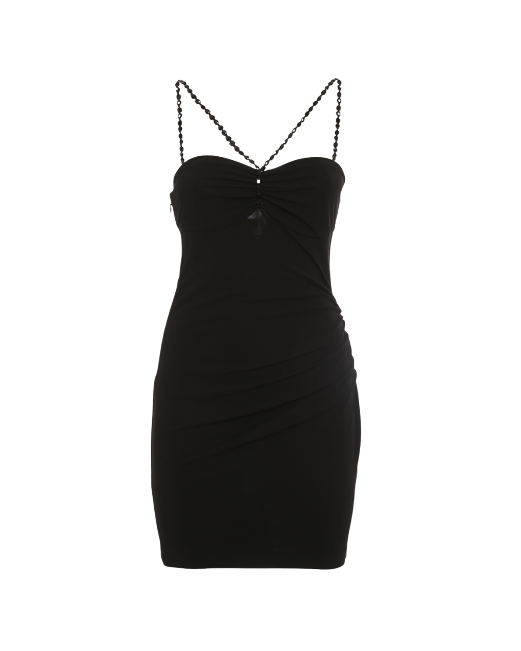 Dsquared² Beaded Halter Mini Dress