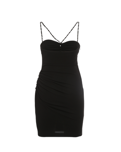 Dsquared² Beaded Halter Mini Dress