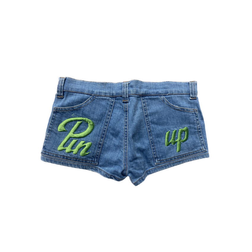 Dolce & Gabbana Spring Denim ‘Pin Up’ Micro Mini Shorts