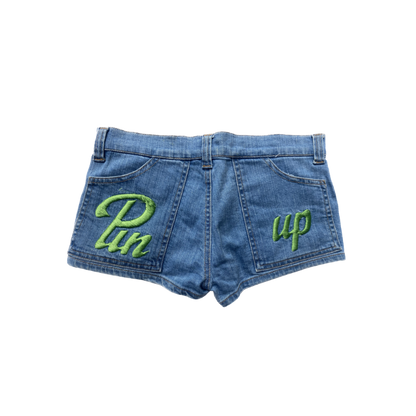 Dolce & Gabbana Spring Denim ‘Pin Up’ Micro Mini Shorts