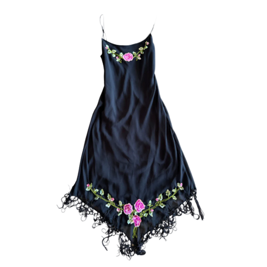 Betsey Johnson Beaded Rose Dress